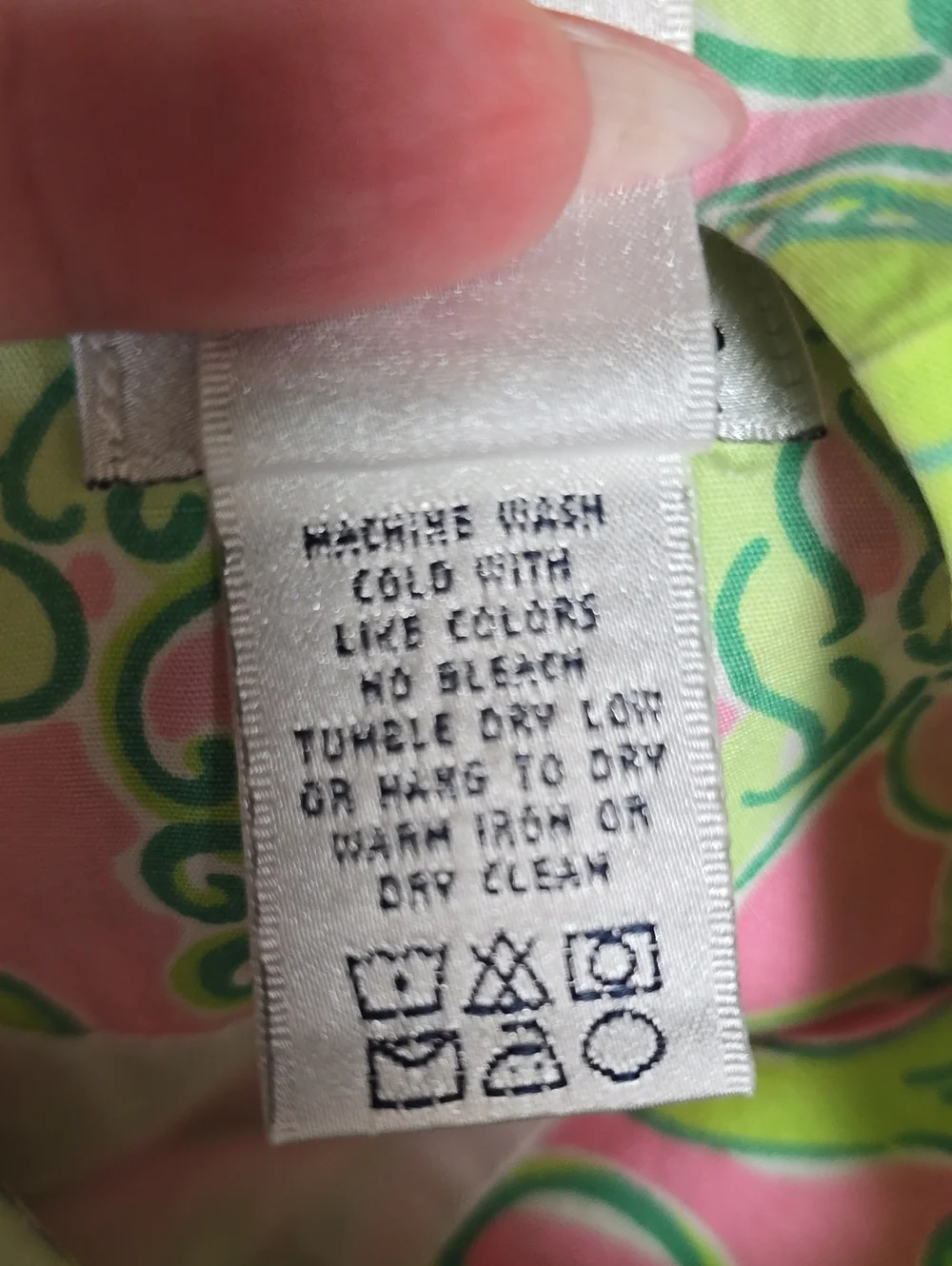 Lilly Pulitzer Fried Catfish Vintage Sleeveless Shift Dress Pink Green Size 6X